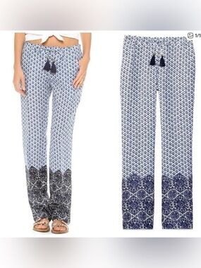 Tory Butch Baja Linen Pants